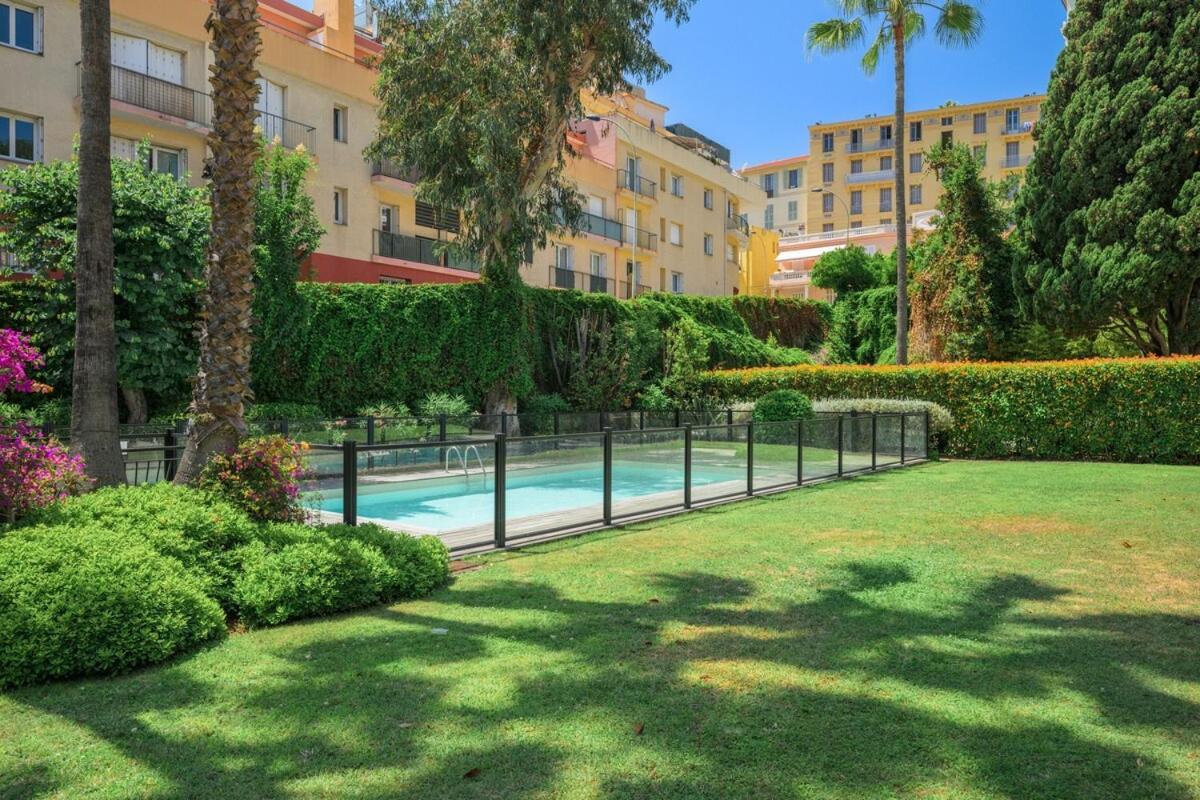 Ferienwohnung Le Coq Wagner - Garage - Swimming Pool Menton Exterior foto